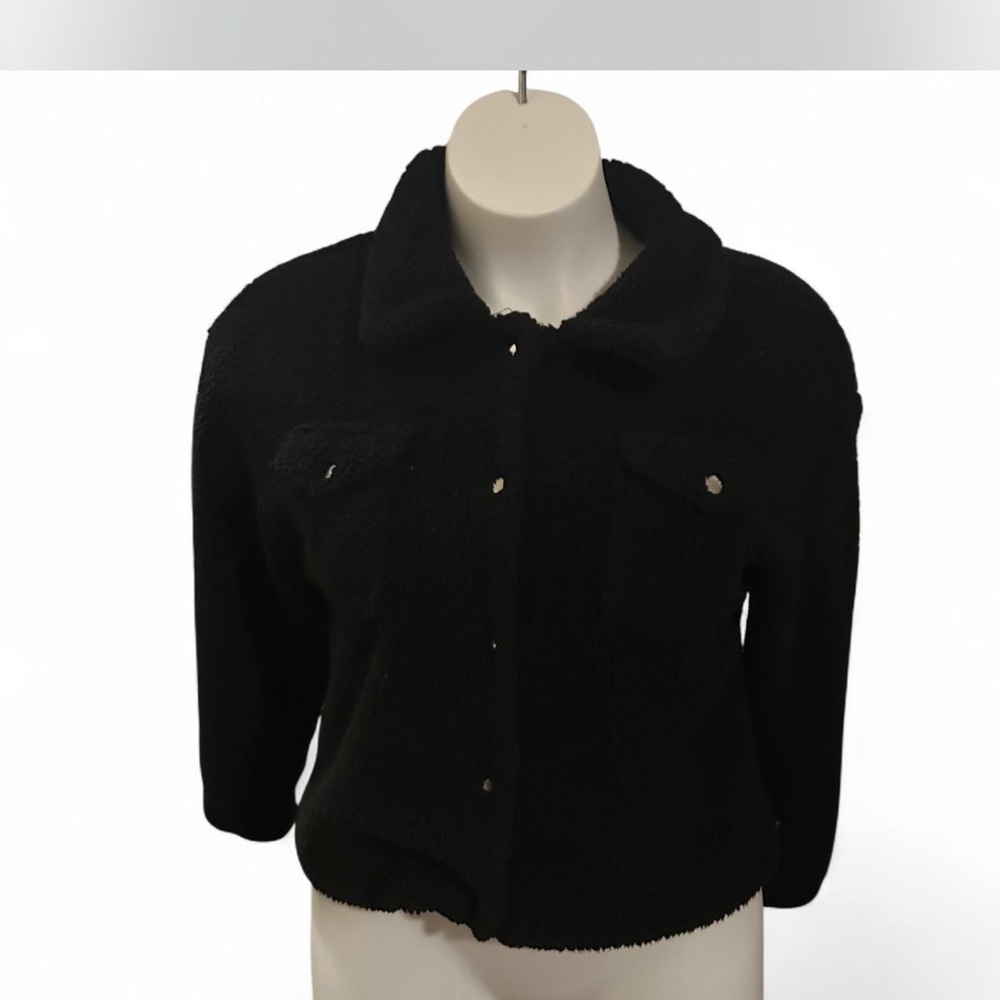 Jason Maxwell Black Teddy Jacket